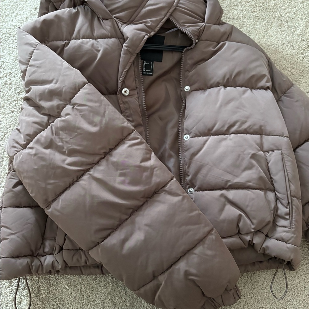 Cropped puffer Jacket